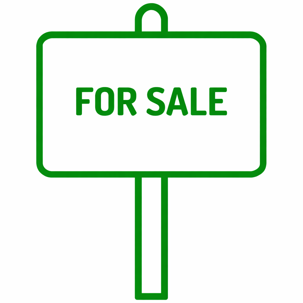 green for sale sign (1)